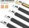 2MM Mechanical Pencil Set With Case, Artist Metal Lead Holder, 60PCS Graphite Refill (HB, 2H, 2B, 4B, Color), Kneaded Eraser, Sharpener for Writing, Drawing, Sketching